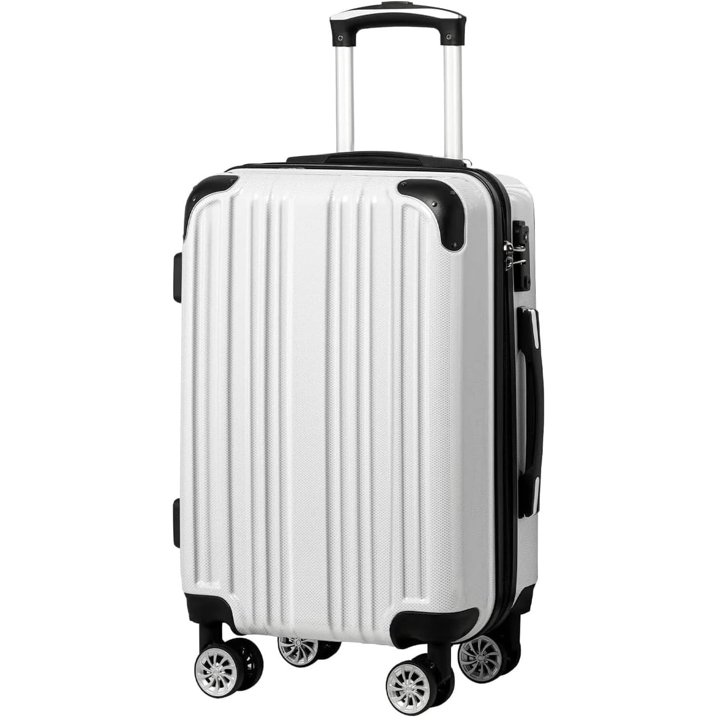 Expandable Carry-On Suitcase with TSA Lock