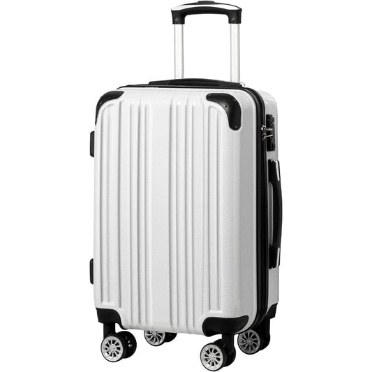 Expandable Carry-On Suitcase with TSA Lock