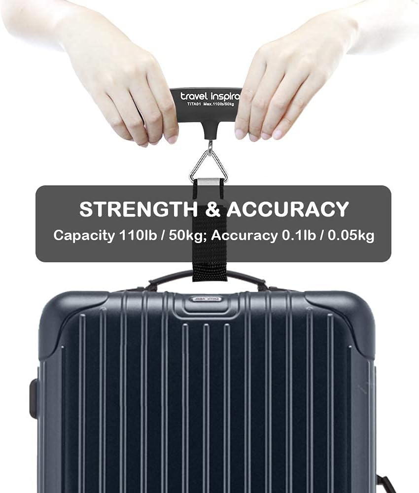 Portable Digital Luggage Scale 110 lbs