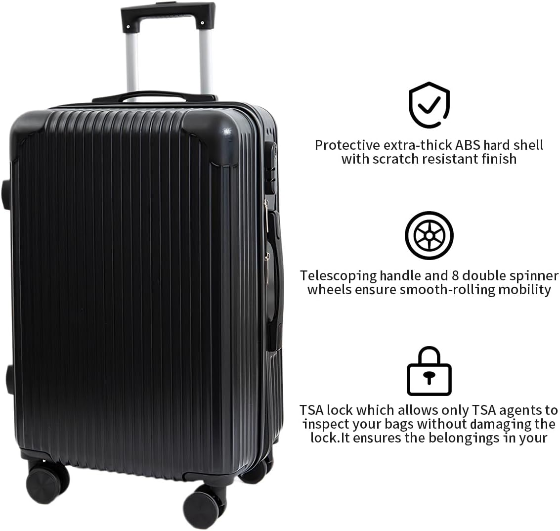 22" Expandable Hardshell Carry-On Suitcase