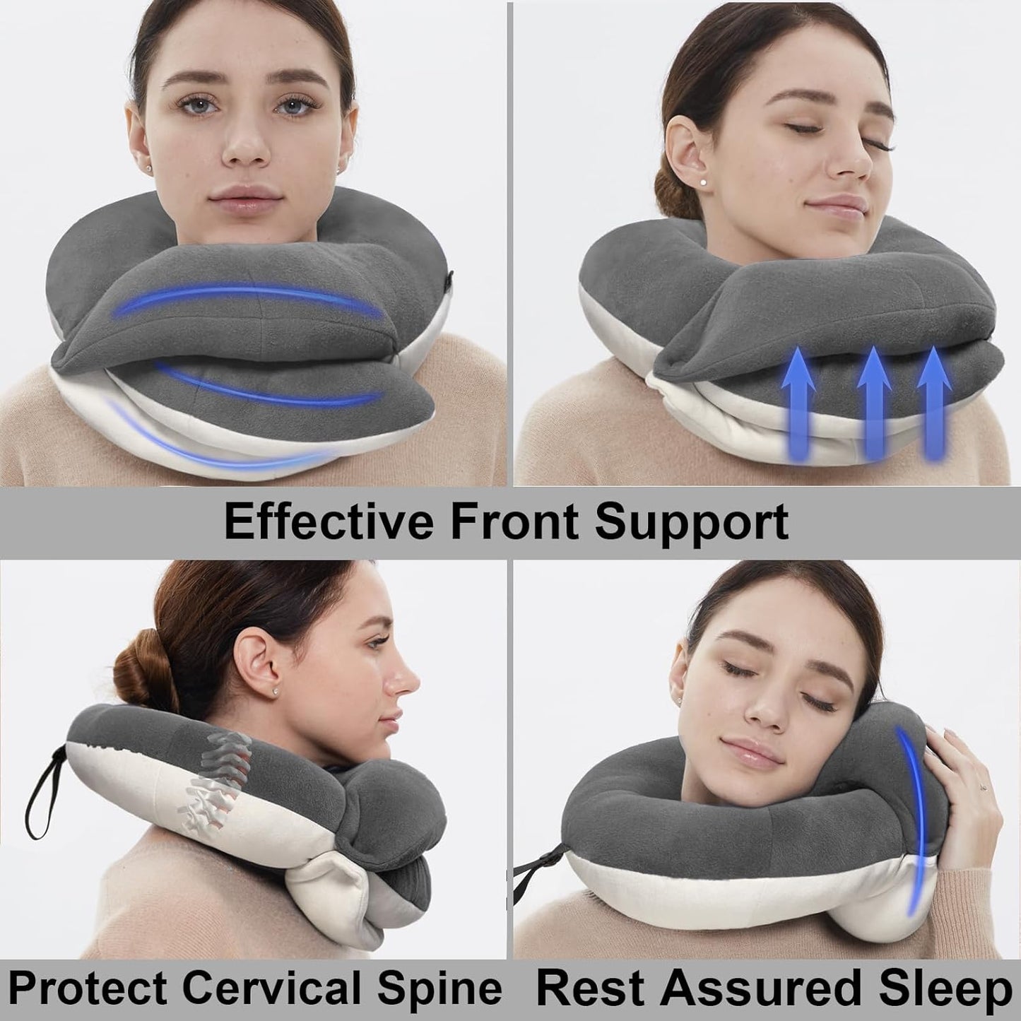 360 Support Travel Neck Pillow Kit