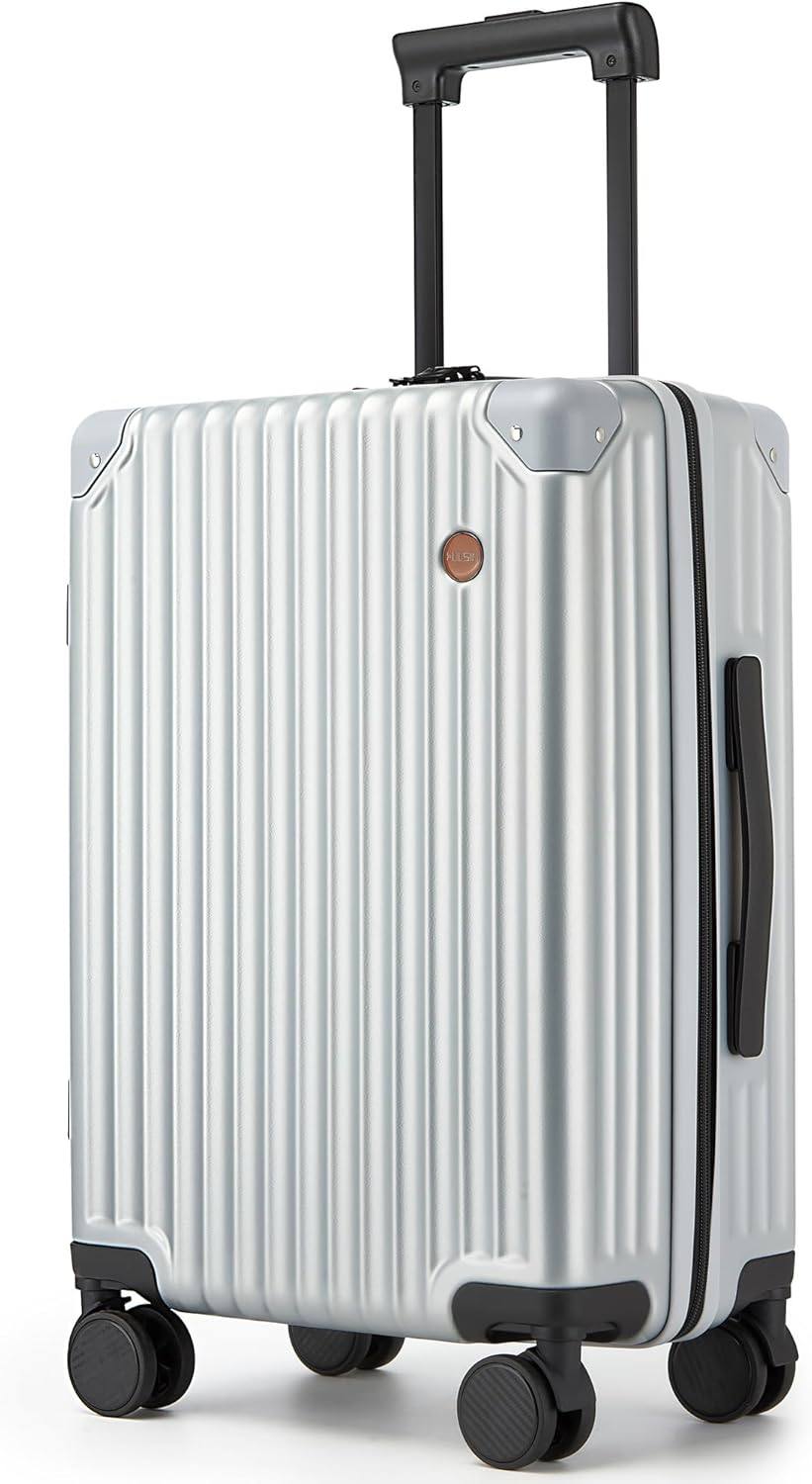20" Hardside Carry-On with 8 Spinner Wheels