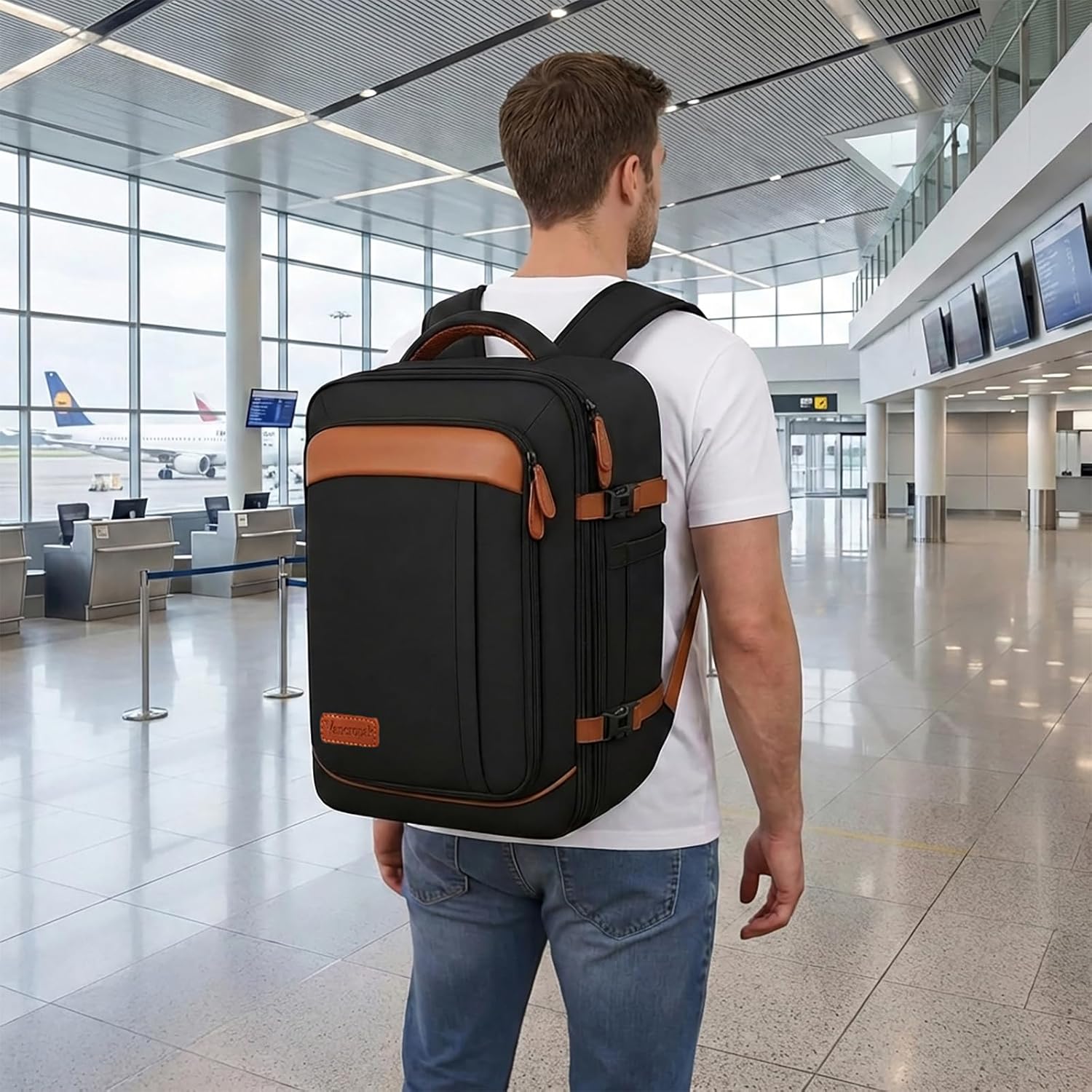 40L Anti-Theft Weekender Travel Backpack