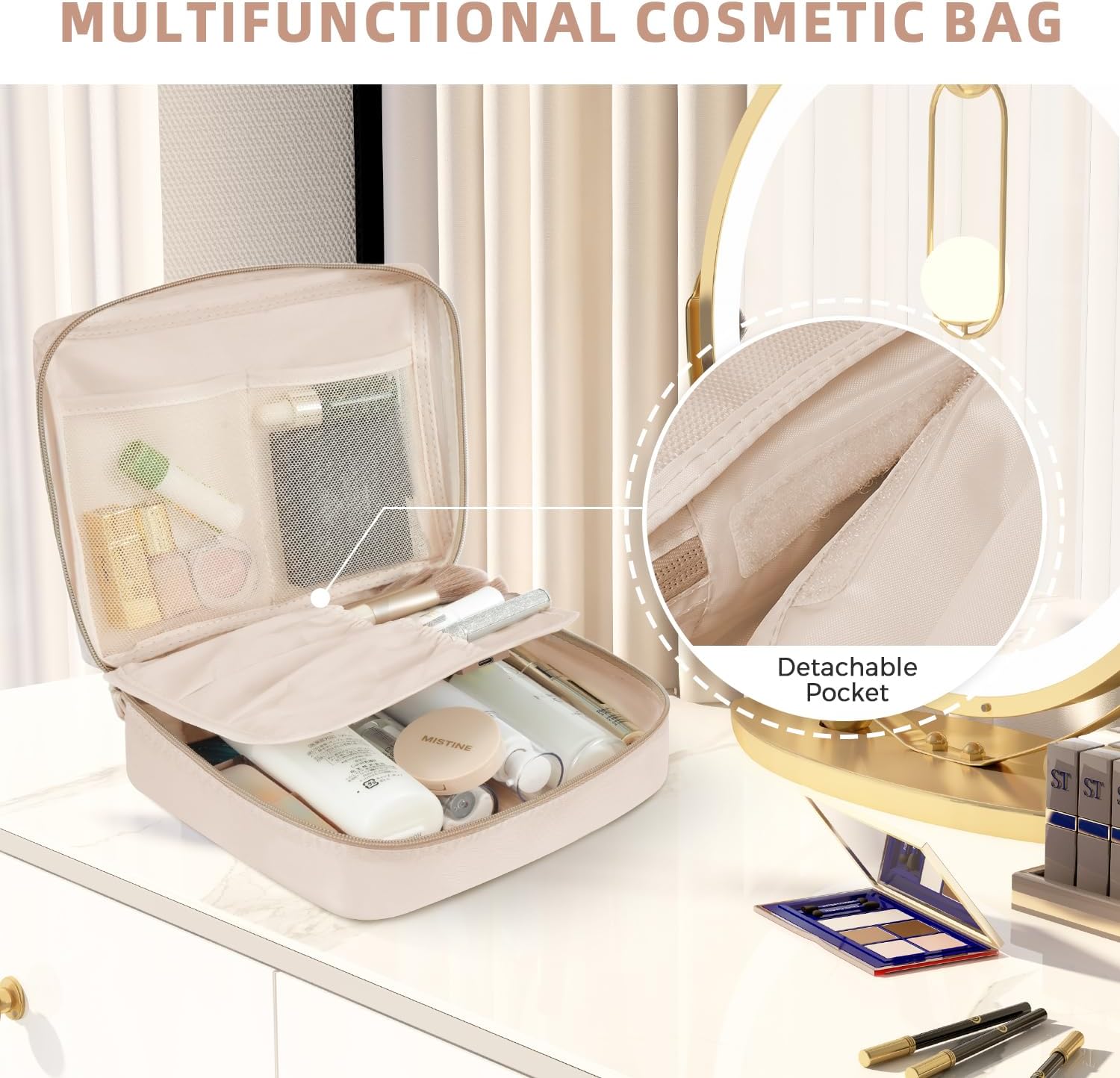 8-Piece Packing Cubes Luggage Organizer