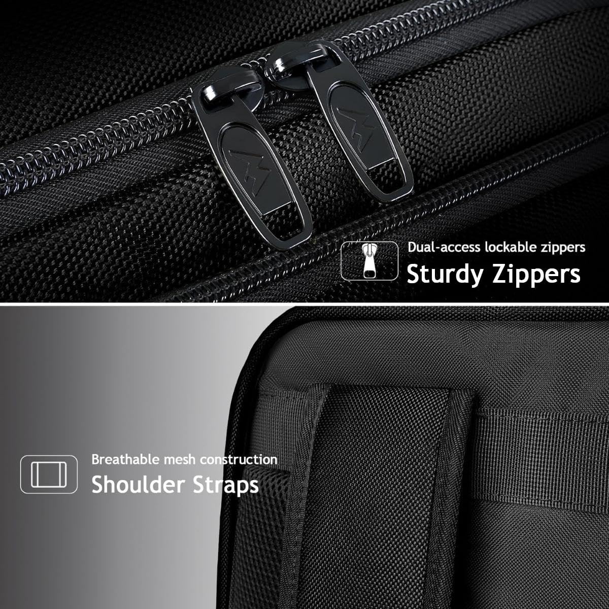40L Carry-On Travel Backpack with USB Port