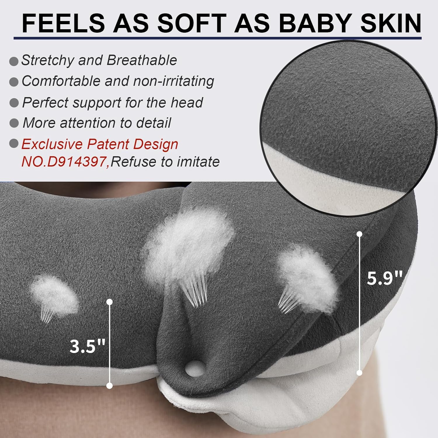 360 Support Travel Neck Pillow Kit