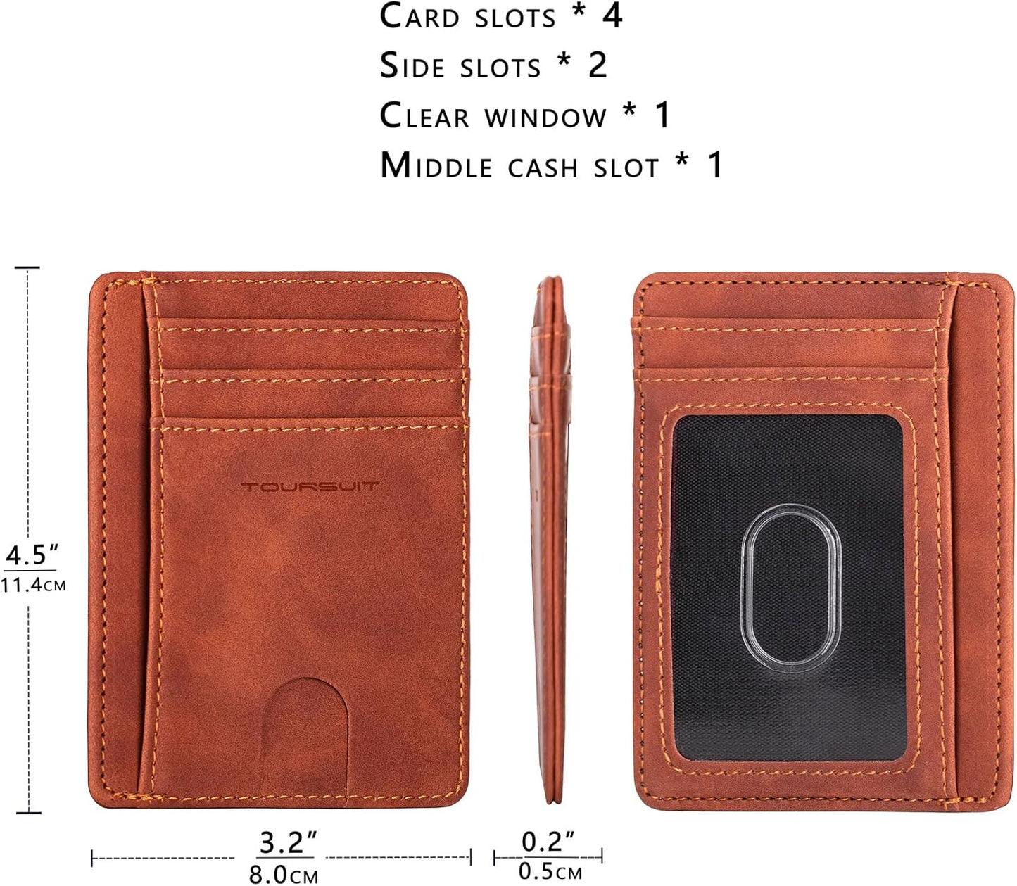 Slim RFID Blocking Travel Wallet