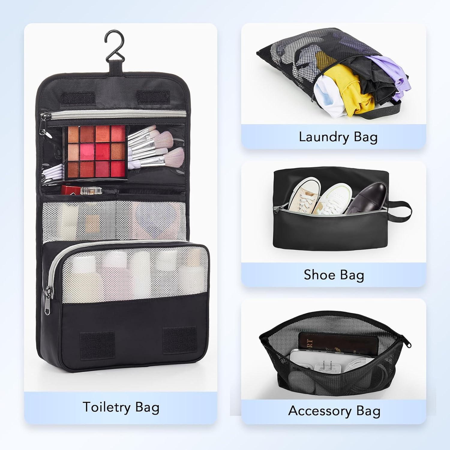 10-Piece Compression Packing Cube Set
