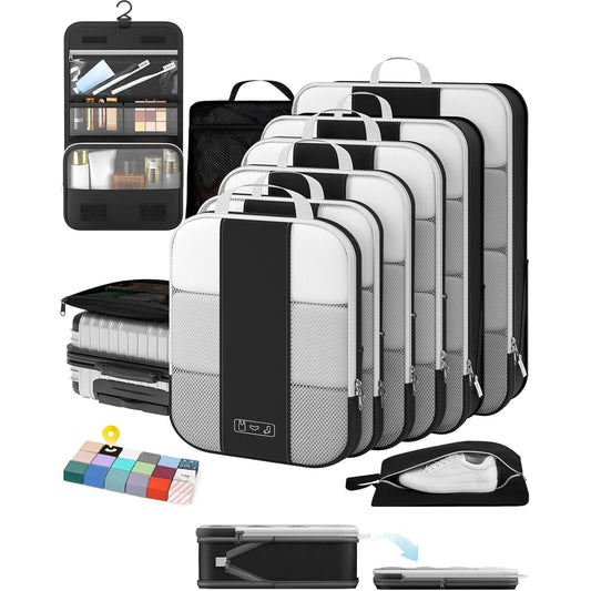 10-Piece Compression Packing Cube Set