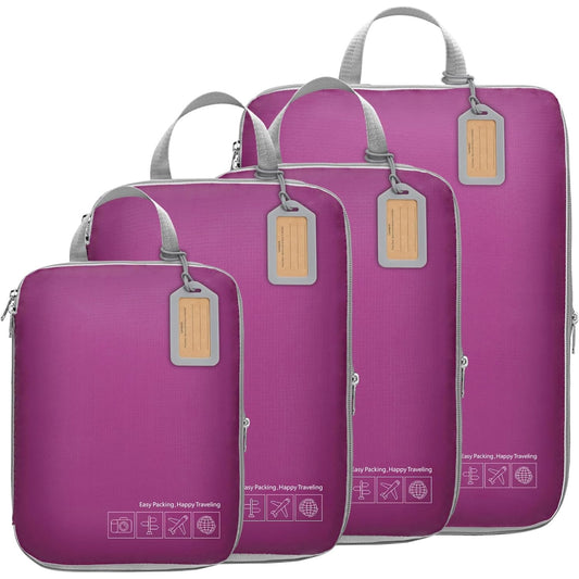 4-Pack Compression Packing Cubes